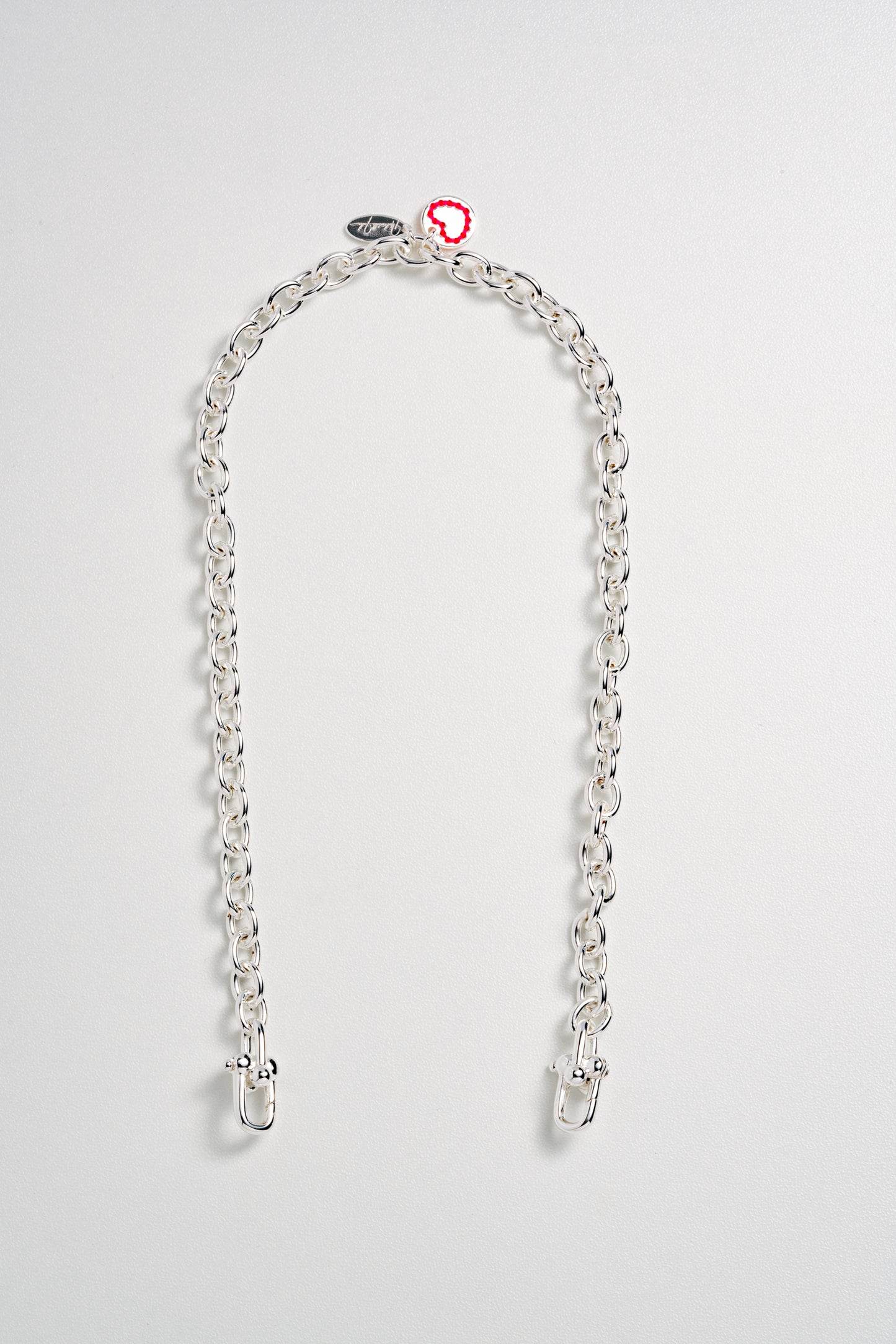 Cable Girl Necklace - Silver