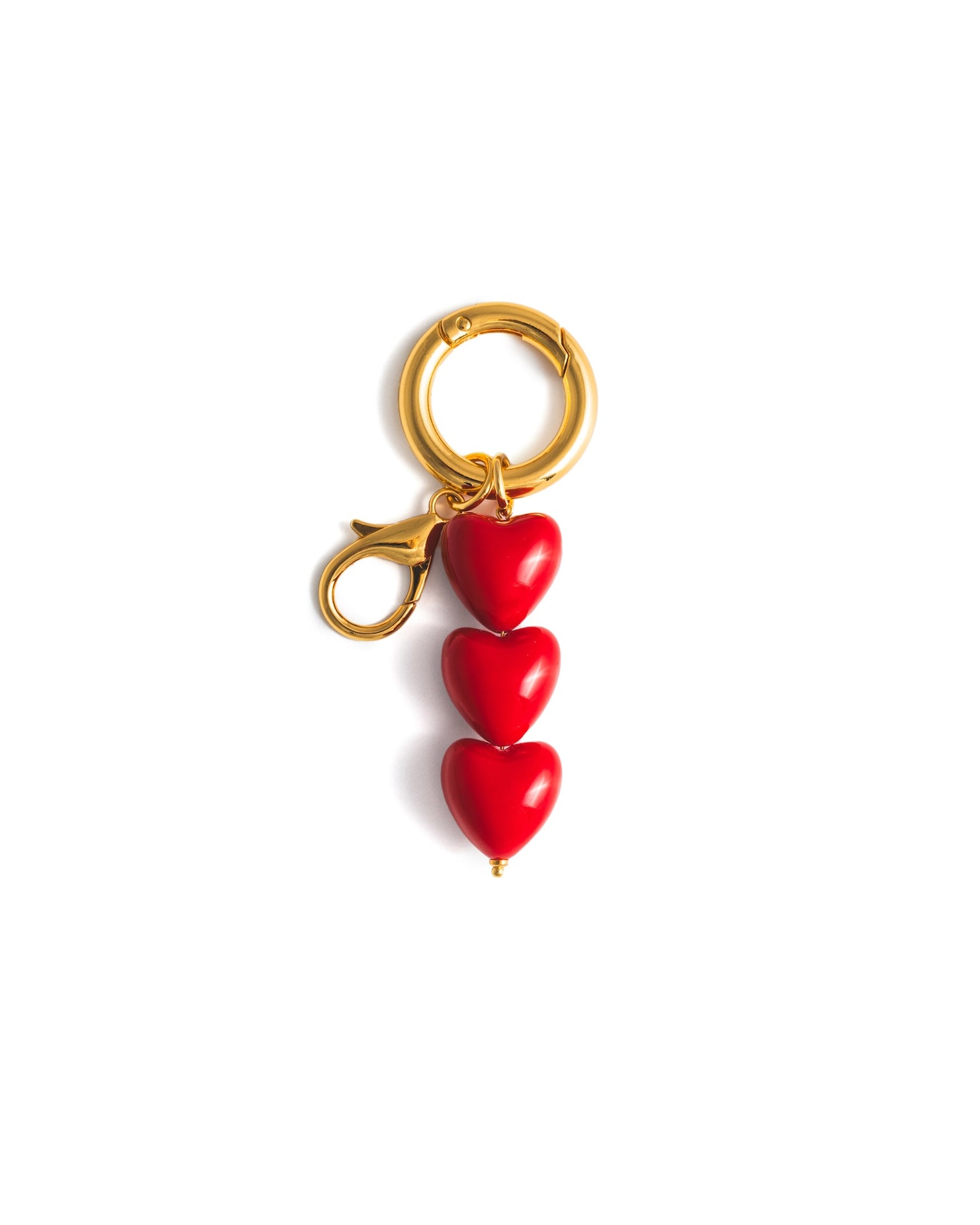 Trinity of Hearts Charm