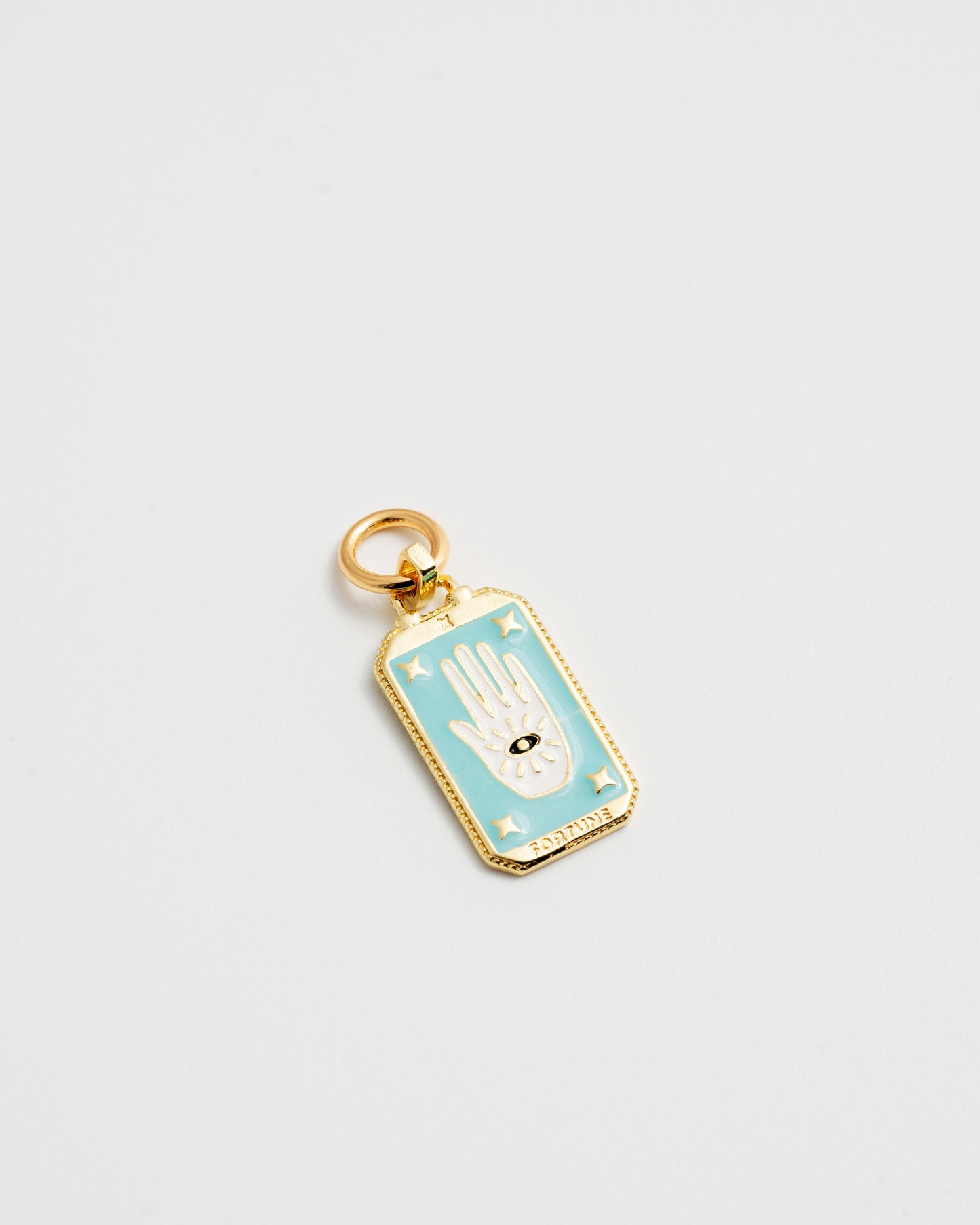 Turquoise Hamsa Charm