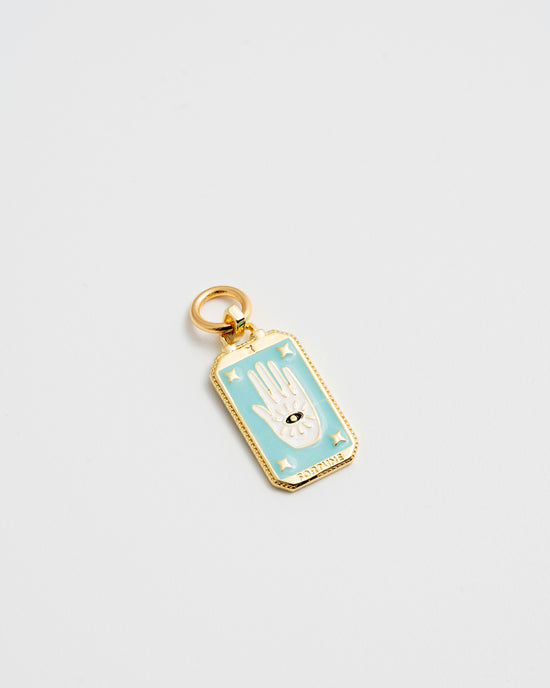 Turquoise Hamsa Charm