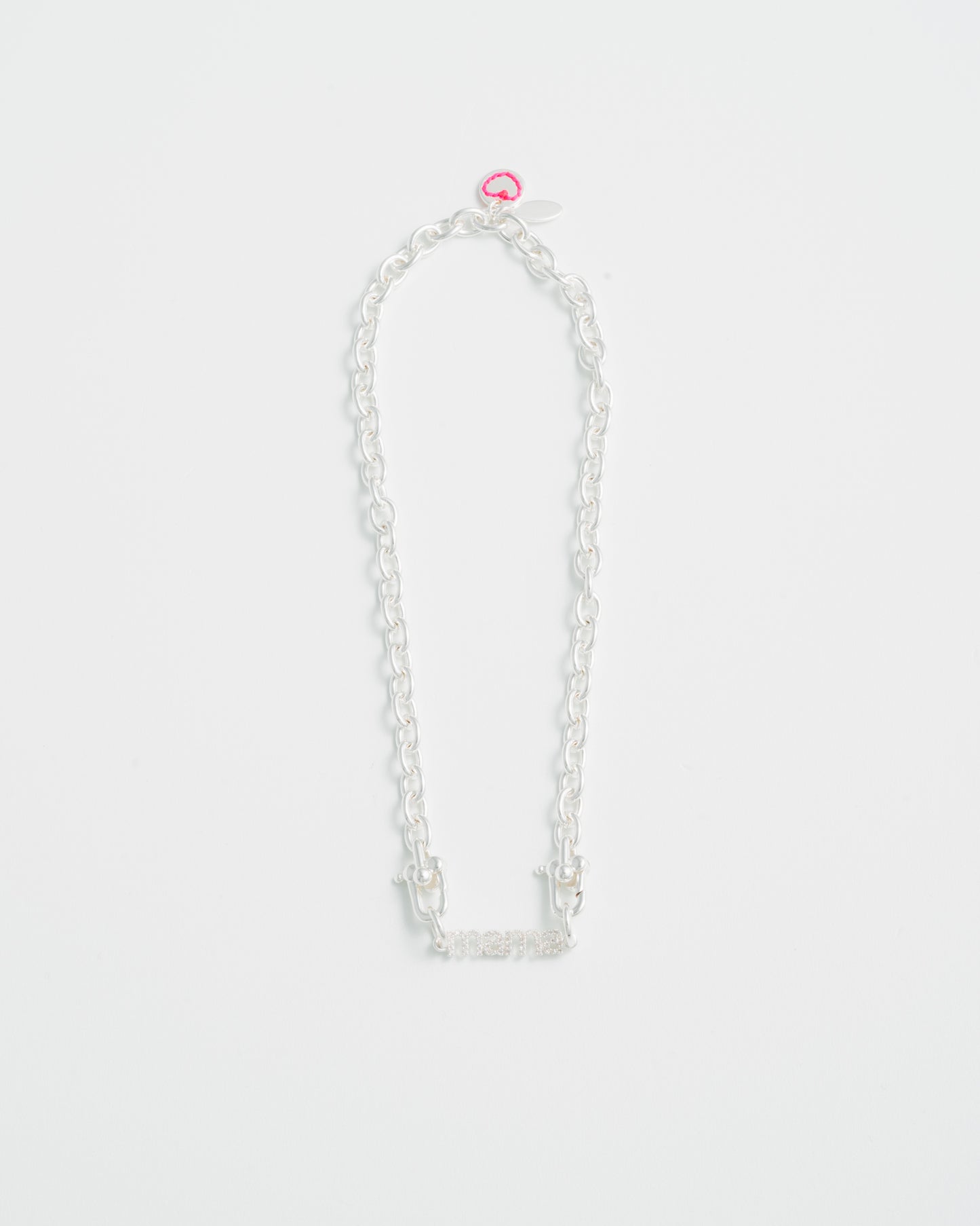 Cable Girl Necklace - Silver