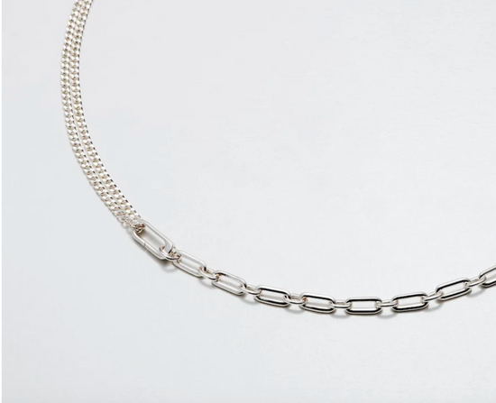 ALL IN ONE NECKLACE CLASP - SILVER
