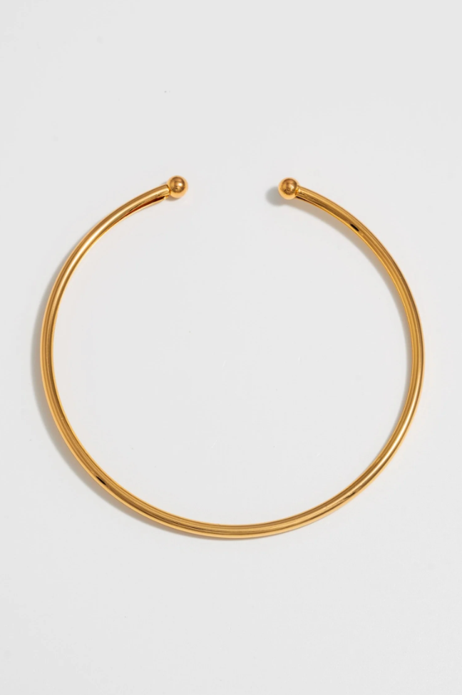 LILY CHOKER SCREW IN BALL - GOLD